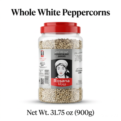 Whole White Peppercorns - 900g